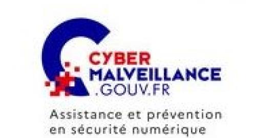 Logo cyber malveillance